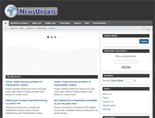 Tablet Screenshot of newsupdate.com.pk